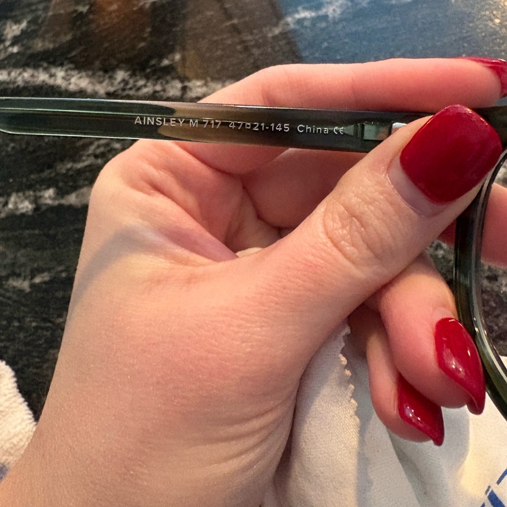 Warby Parker Green Ainsley Glasses - Picture 4 of 5